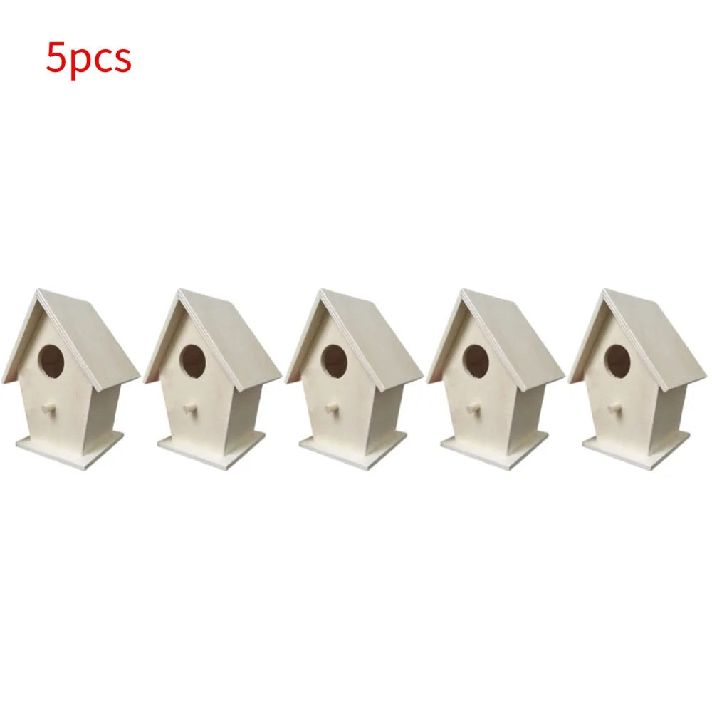 Wooden Mini Hanging Birdhouse