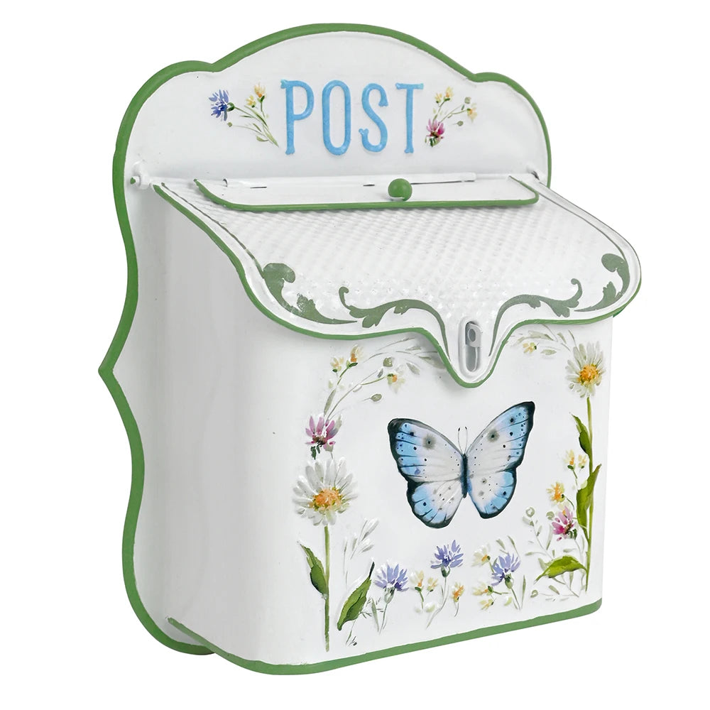 Wall Mounted Metal Farmhouse Post Box