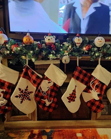 9 FT Christmas Garland with Pinecones and Red Berries