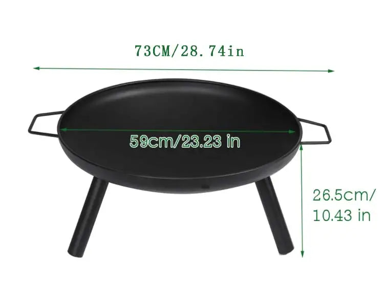 Portable Fire Pit Grill