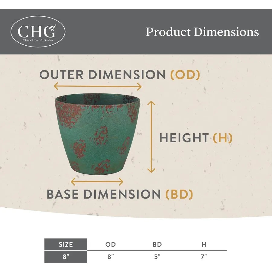 Classic Planter Pots w/ Quality Finish