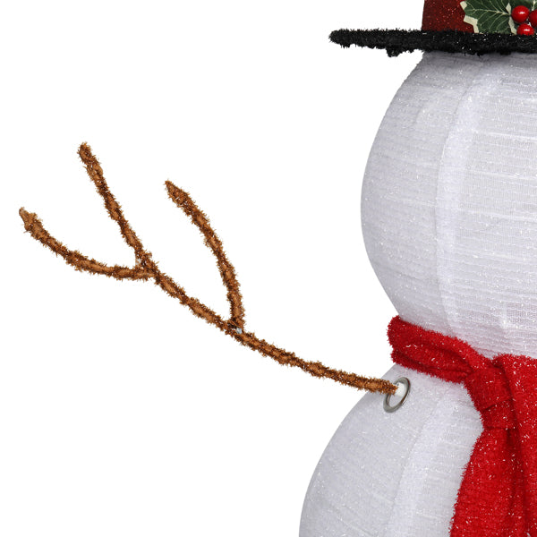 Snowman Fleece Garden Decoration