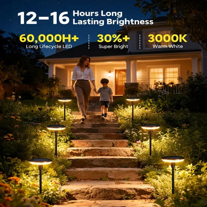 Solar Powered Pathway Lights