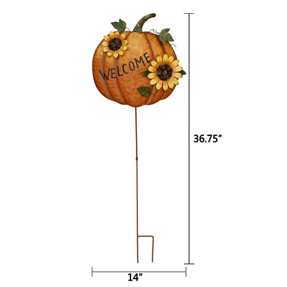 Pumpkin Fall Welcome Sign