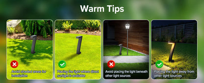 Bright LED Solar Pathway Lights