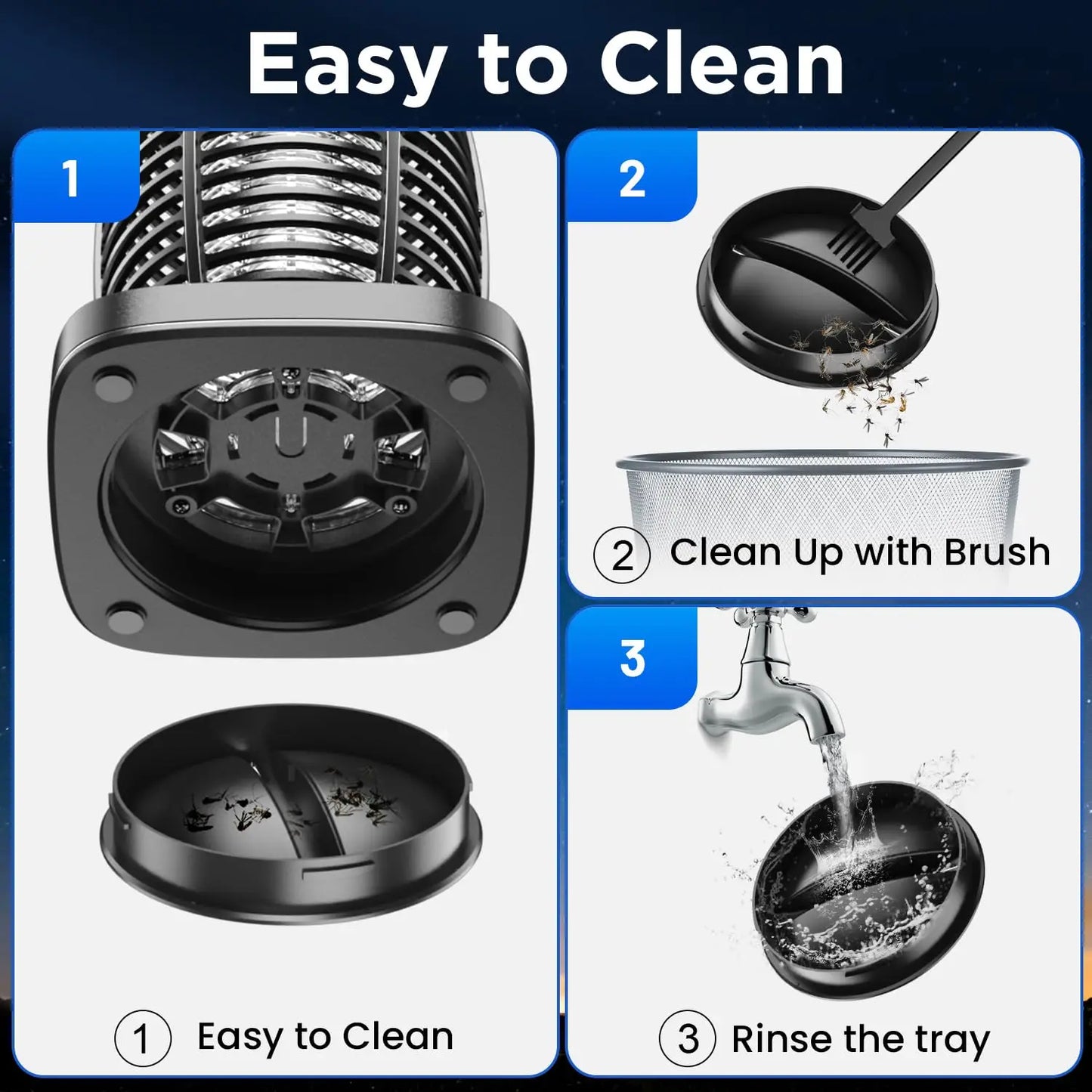 Outdoor Waterproof Solar Bug Zapper