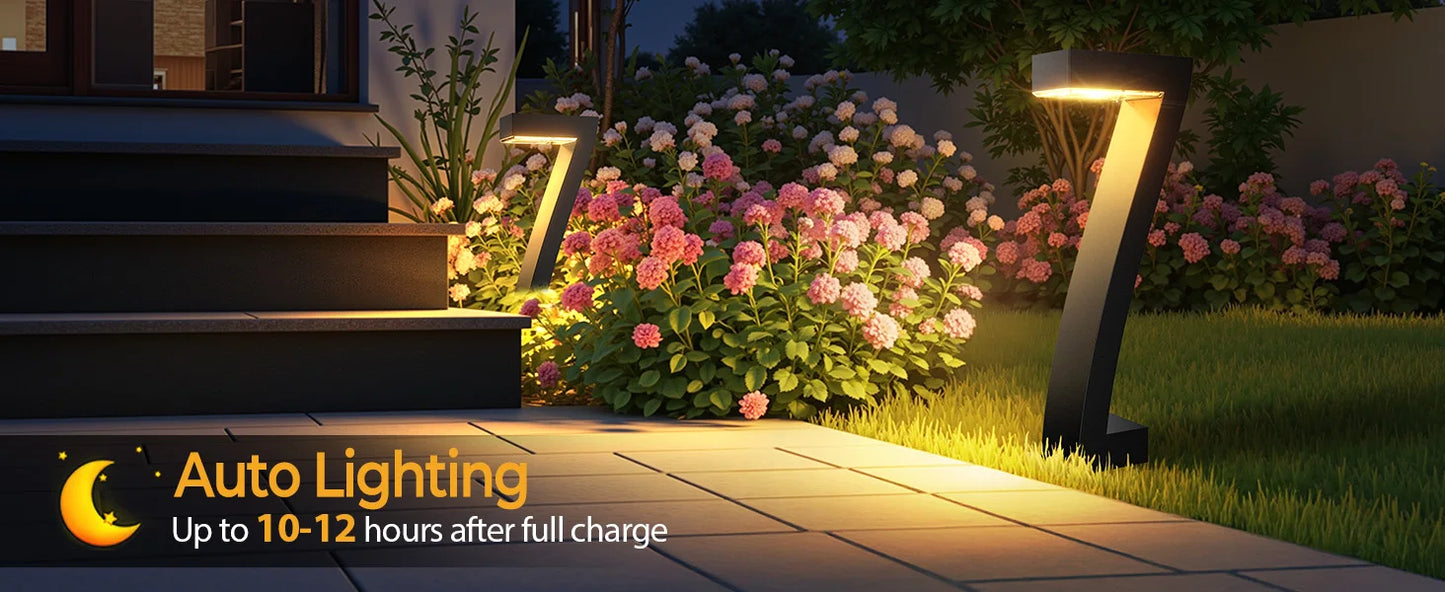 Bright LED Solar Pathway Lights