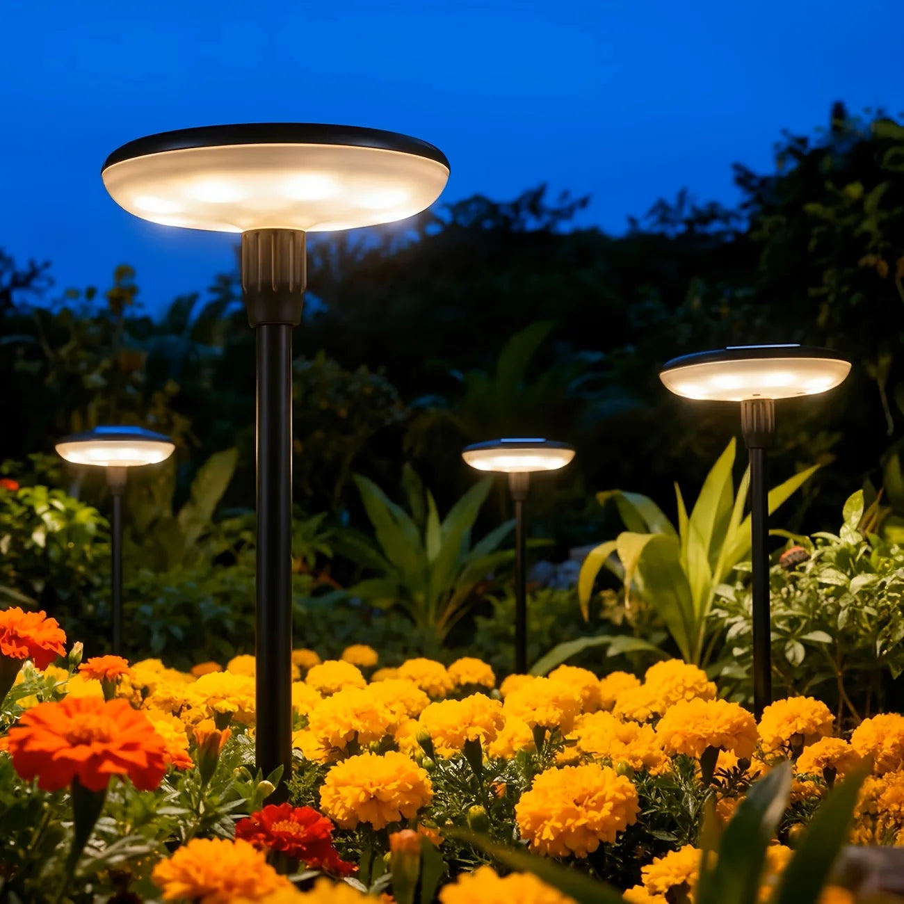 Solar Powered Pathway Lights