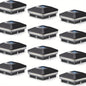 6/12 Pack Solar Post Cap Lights with 3 Modes