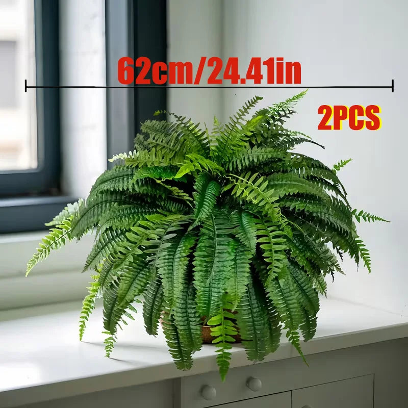 Elegant Boston fern decor