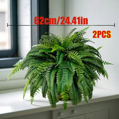 Elegant Boston fern decor