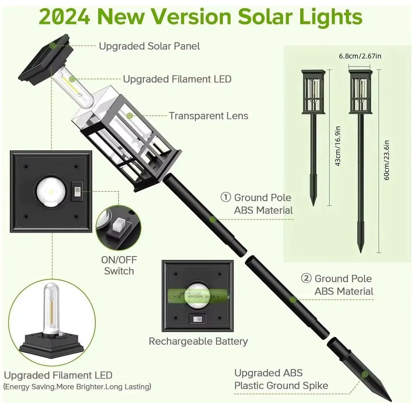 Solar Pathway Lights