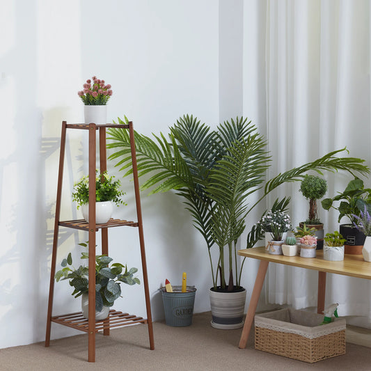 3 Teir Bamboo Plant Stand