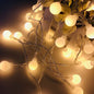 10M Festoon LED Fairy Crystal Ball Star String Lights