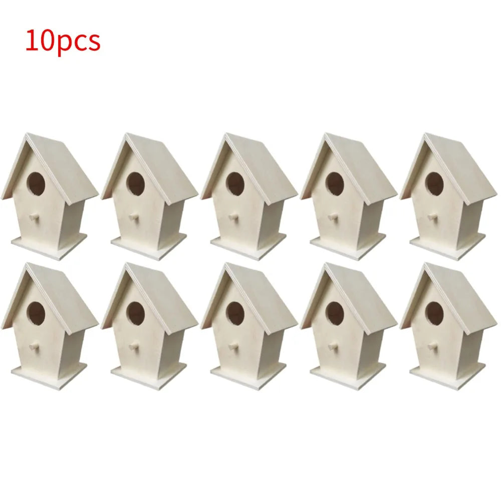 Wooden Mini Hanging Birdhouse