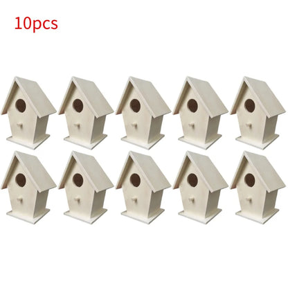 Wooden Mini Hanging Birdhouse