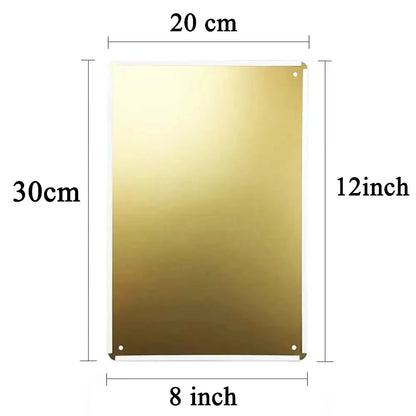 St Patrick Day Decor Metal Sign