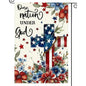 Patriotic, Inspirational Garden Flag