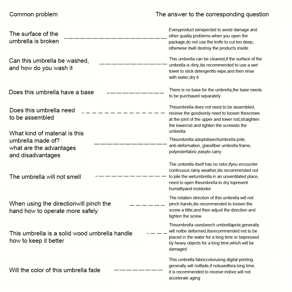 Striped Patio Umbrella with Tilt Pole