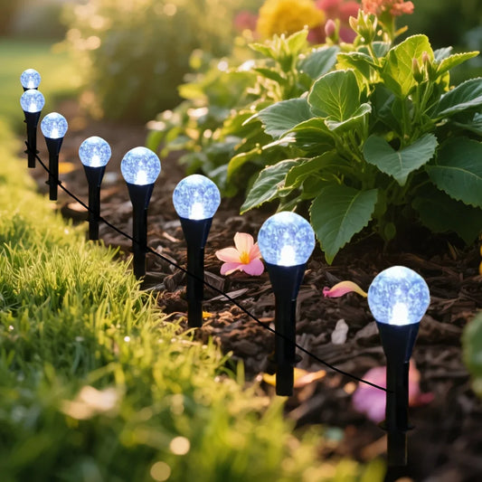 30 Bubble Ball Solar Outdoor Lights