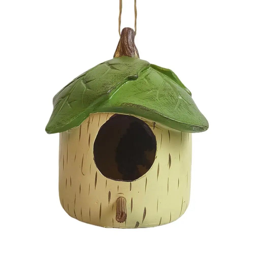Outdoor Resin Hanging Bird House