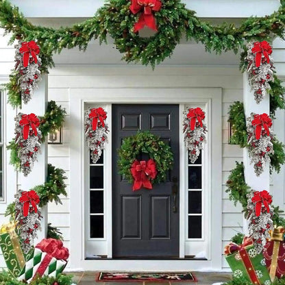 23.6in Christmas Teardrop Swag Decoration