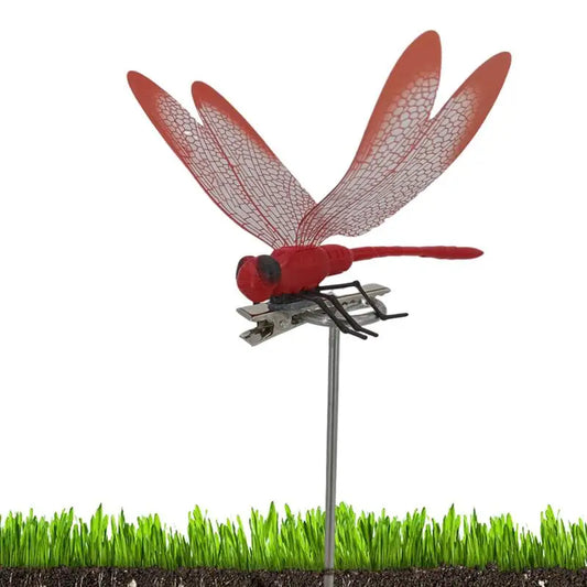 Dragonfly Stakes For Yard and Flower Pot