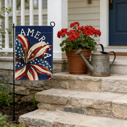 Patriotic Garden Flag