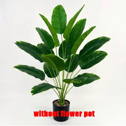 1pc 18 Leaves Artificial Banana Plant
