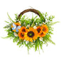 Sunflower Wreath for Front Door