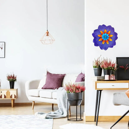 Metal Flower Wall Art Garden Decor