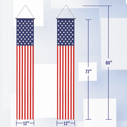 American Flag Door Banners