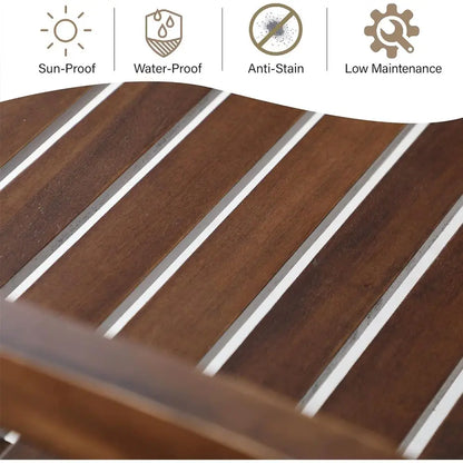 Outdoor Acacia Wood Garden Bench