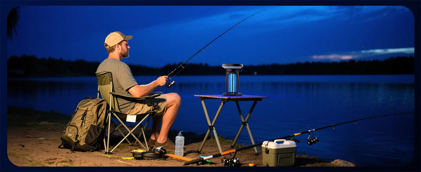 Outdoor Waterproof Solar Bug Zapper