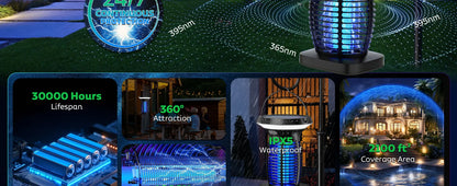 Outdoor Waterproof Solar Bug Zapper