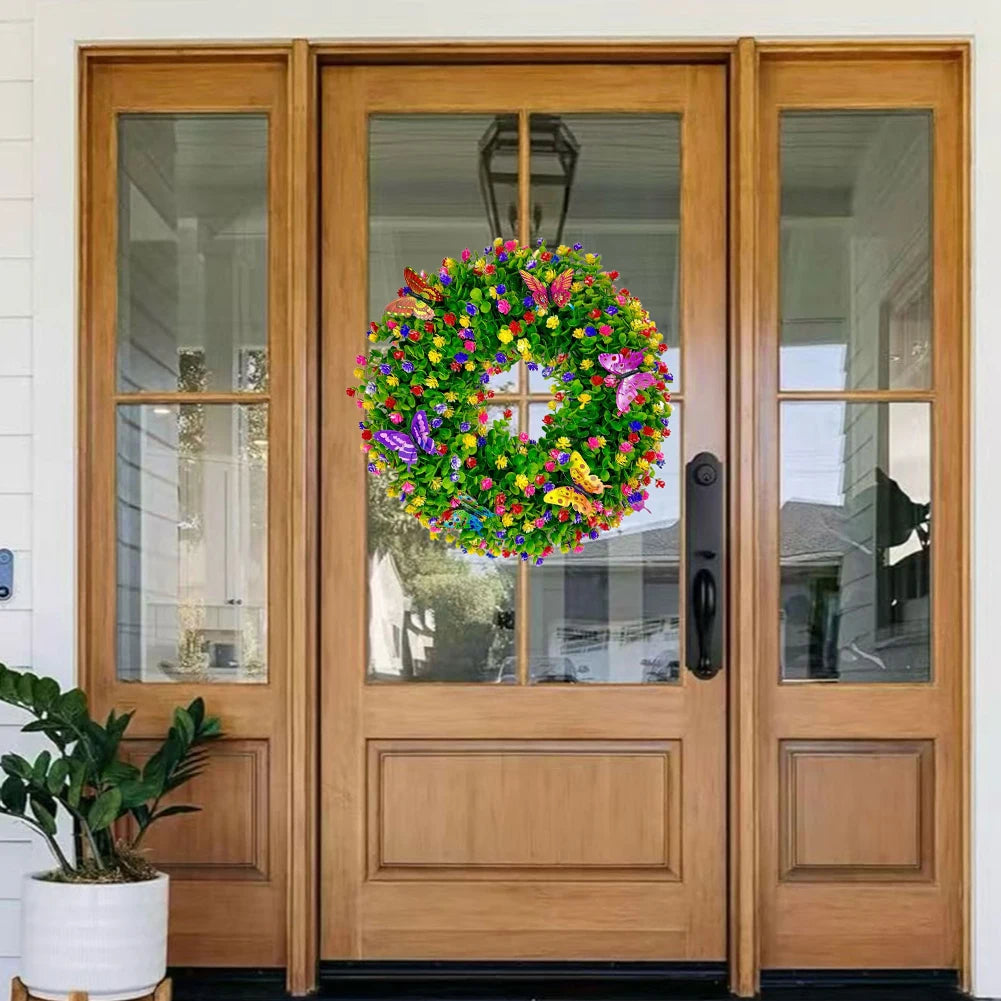 Spring Butterfly Wreath