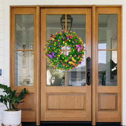 Spring Butterfly Wreath