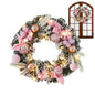 11.81in Light Up Christmas Wreath