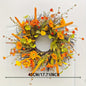17.7" Fall Farmhouse Harvest Sunflower Wreath