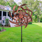 Metal Kinetic Wind Sculpture Spinner