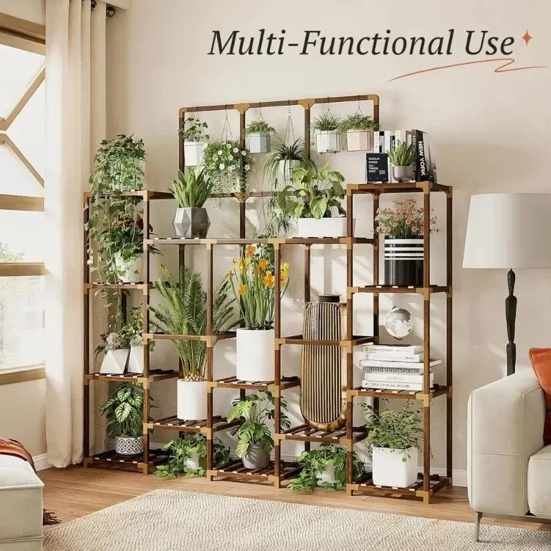 Tall Plant Stands with 7 Tiers