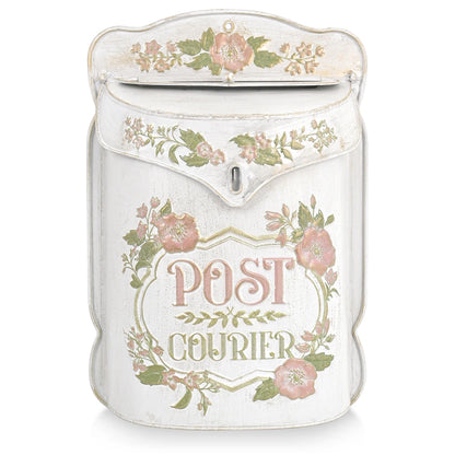 Retro Style Outdoor Metal Wall Mounted Mailbox