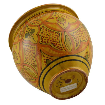 Handmade Ceramic Moroccan Flowerpot