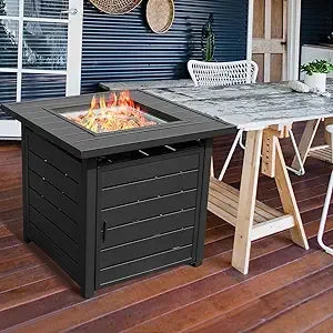 28 Inch Propane Fire Pit Table