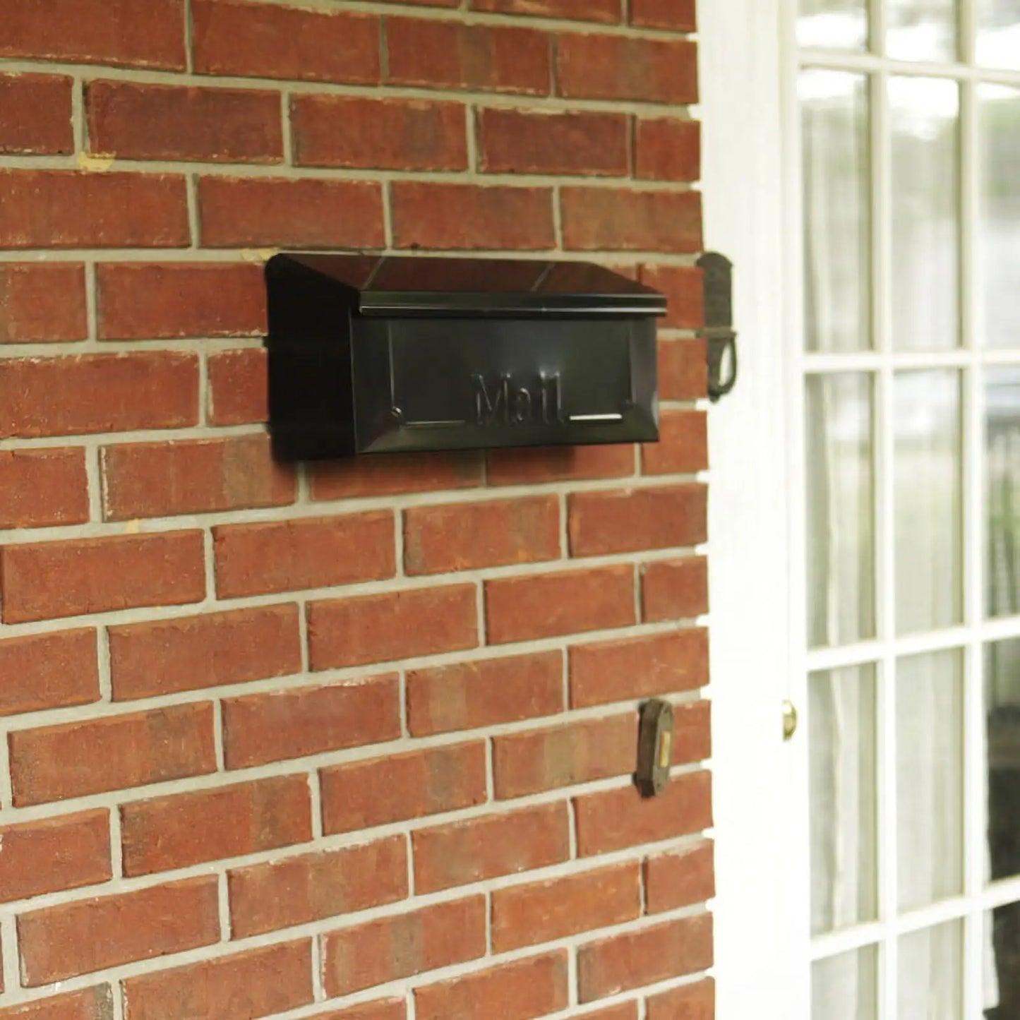 Wall-Mount Mailbox in Black