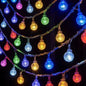 10M Festoon LED Fairy Crystal Ball Star String Lights