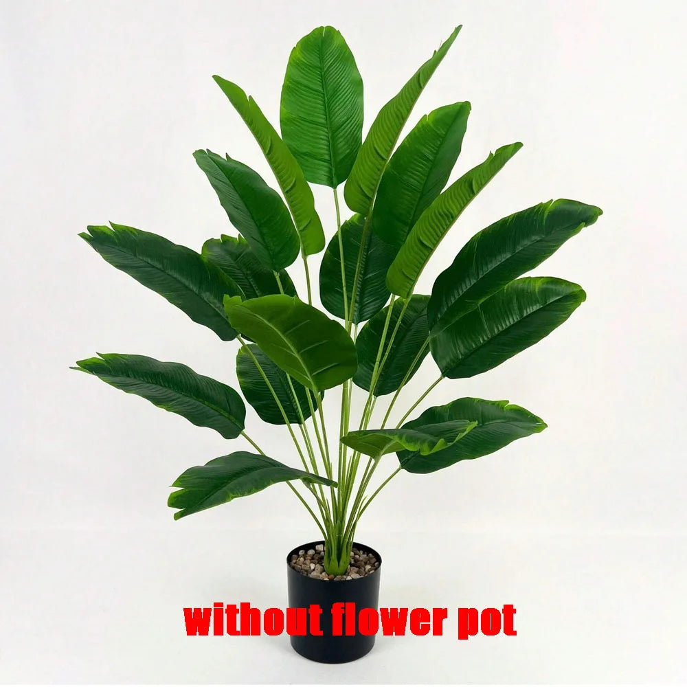 1pc 18 Leaves Artificial Banana Plant