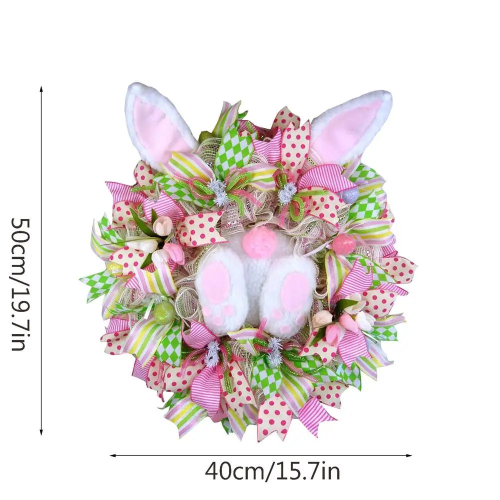 Easter Bunny Door Wreath