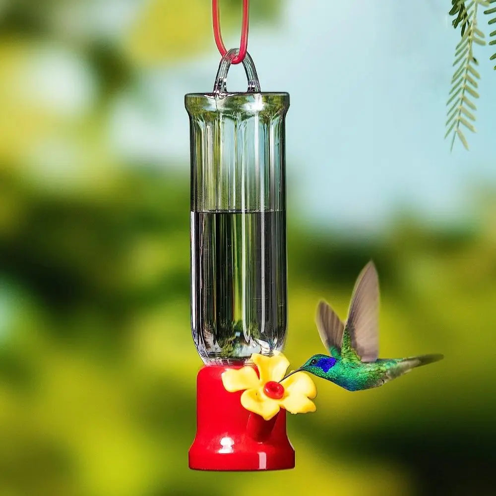 Transparent Plastic Leak-proof Hummingbird Feeder