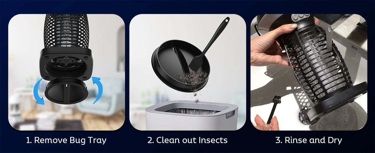 Outdoor Waterproof Solar Bug Zapper